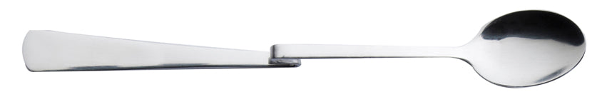 CUILLÈRE À COCKTAIL 19,2CM COUDÉE INOX 18/0 – Couvert – HygiRéa