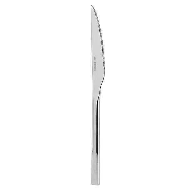 COUTEAU À STEAK NATURE 21.5CM EN ACIER INOXYDABLE – Couvert – HygiRéa