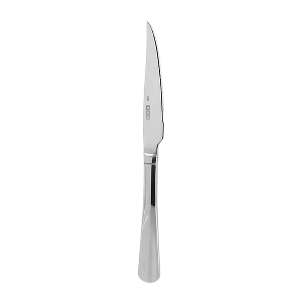 COUTEAU À STEAK ARÈS 22,5CM EN ACIER INOXYDABLE – Couvert – HygiRéa
