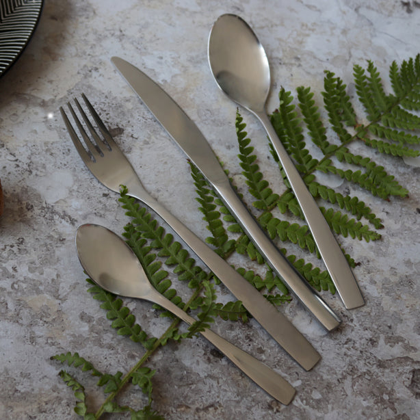 MÉNAGÈRE LIMA 24 PIÈCES EN ACIER INOXYDABLE – Couvert – HygiRéa