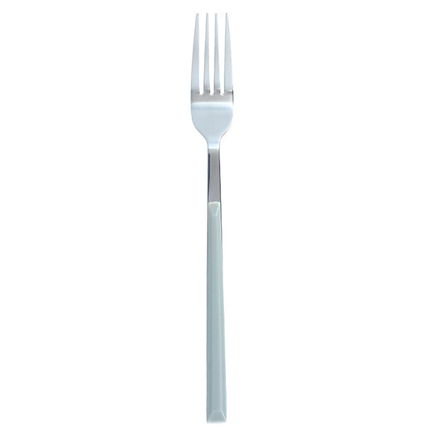 FOURCHETTE DE TABLE COLORAMA 21CM EN ACIER INOXYDABLE GRIS – Couvert – HygiRéa