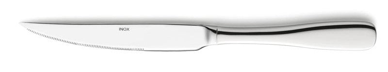 COUTEAU A STEAK TRIOMPHE 23CM TOUT INOX – Couvert – HygiRéa