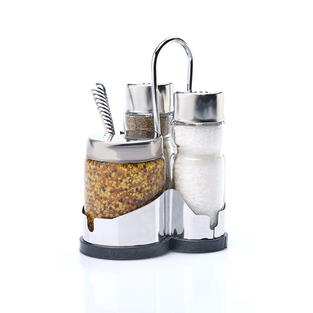 SET DE SEL POIVRE MOUTARDE PARIS – Moulin et condiment – HygiRéa
