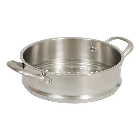 Cocotte avec panier et ustensile 24 cm fonte d'aluminium rose