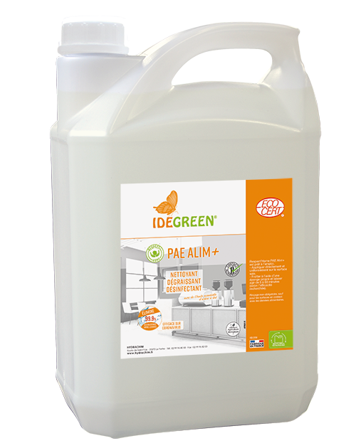 RESPECT'HOME PAE ALIM + - ECODETERGENT ECOCERT – Surfaces Cuisines – HygiRéa