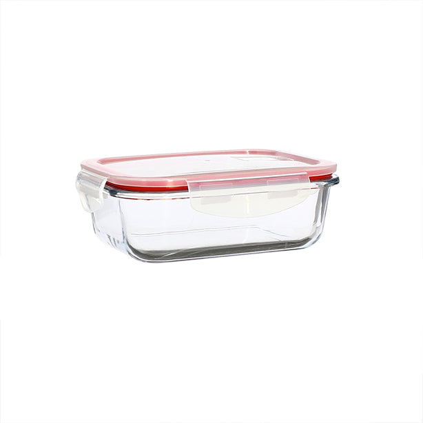 BOITE HERMÉTIQUE RECTANGULAIRE +COUVERCLE 630ML CLÉMENTINE – Conservation – HygiRéa