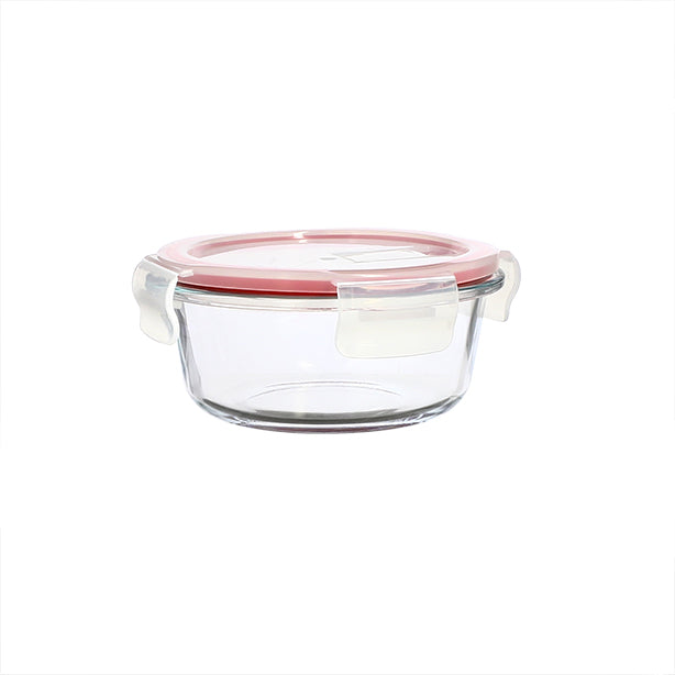 BOITE HERMÉTIQUE RONDE + COUVERCLE 370ML CLÉMENTINE – Conservation – HygiRéa