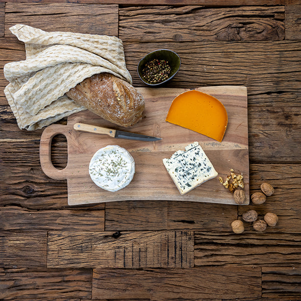 PLANCHE À DÉCOUPER WOOD EN BOIS D'ACACIA 50X28CM – Planche – HygiRéa