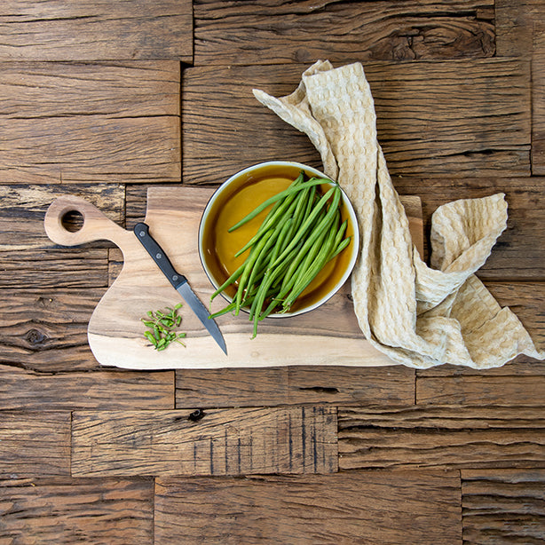 PLANCHE À DÉCOUPER WOOD EN BOIS D'ACACIA 50X24.5CM – Planche – HygiRéa