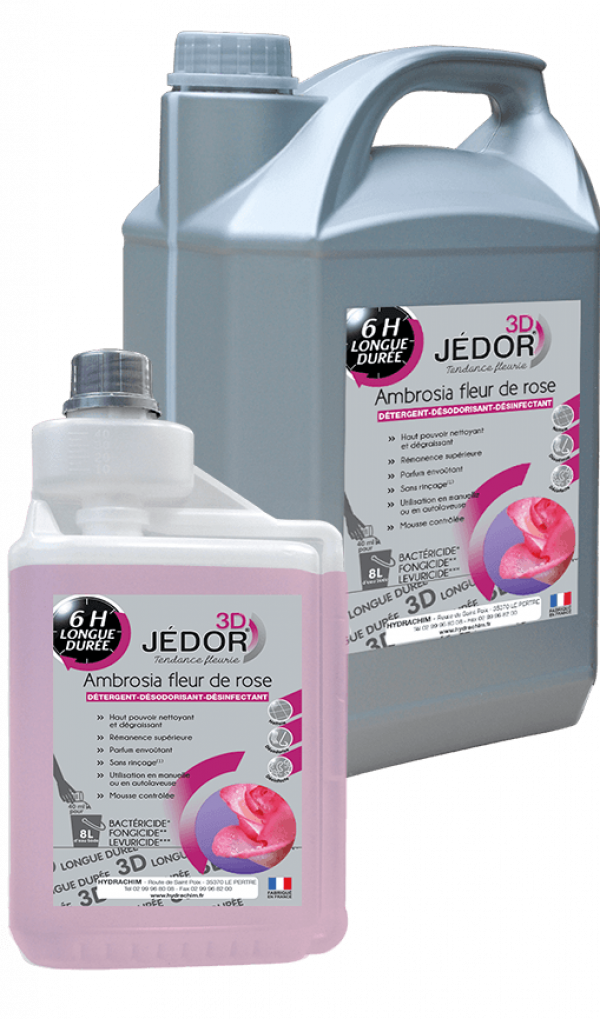 JEDOR 3D LONGUE DUREE AMBROSIA FLEURS DE ROSE – Désodorisants – HygiRéa