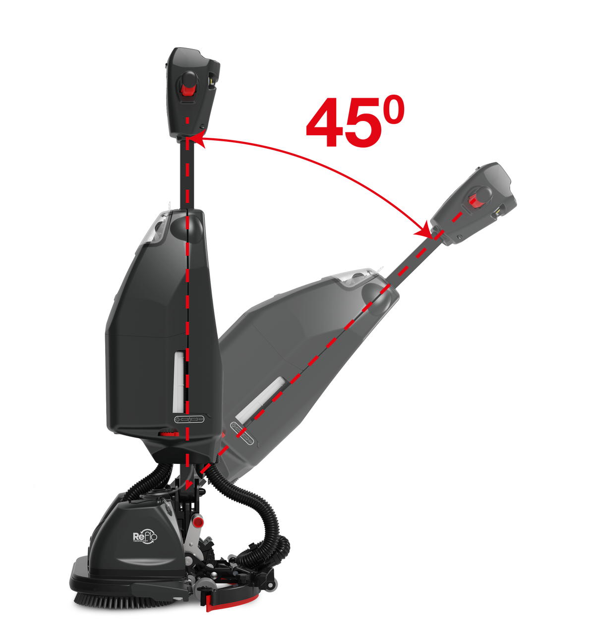 NCC 440 NX FLEX BLACK REFLO.V54 WITH LITHIUM BATTERY - EURO CABLE