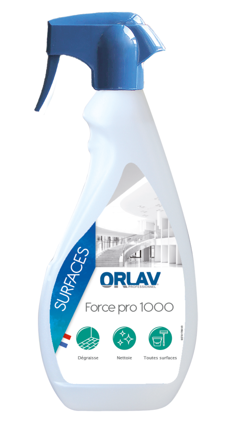 FORCE PRO 1000 - DEGRAISSANT MULTISURFACE – Multi-Surfaces – HygiRéa