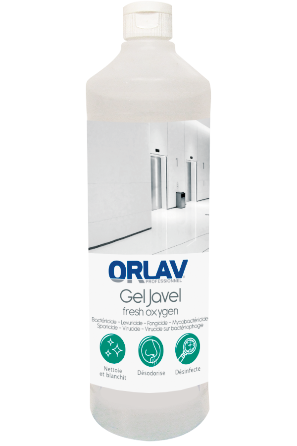 GEL JAVEL FRESH OXYGEN – Entretien WC – HygiRéa