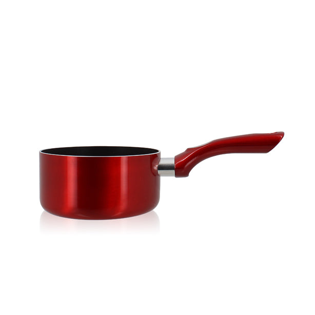 CASSEROLE CERISE 14CM EN ALUMINIUM COMPATIBLE INDUCTION – Casserole – HygiRéa