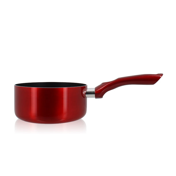 CASSEROLE CERISE 16CM EN ALUMINIUM COMPATIBLE INDUCTION – Casserole – HygiRéa
