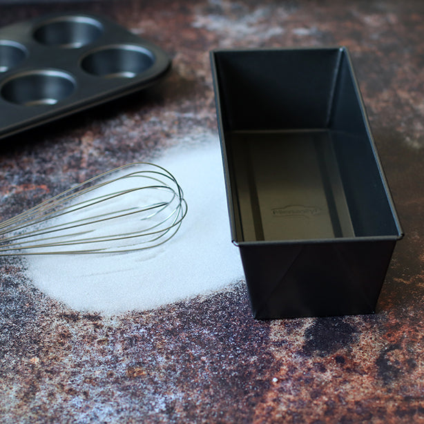 MOULE À CAKE 31CM AMANDINE EN ACIER CARBONE ANTI-ADHÉSIF – Cuisson au four – HygiRéa