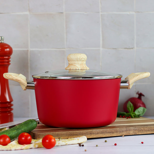 FAITOUT MAGENTA 20CM ALUMINIUM RECYCLÉ INDUCTION – Faitout, traiteur et marmite – HygiRéa