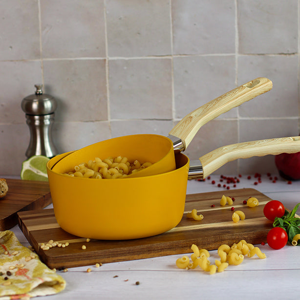 CASSEROLE SAFRAN 16CM ALUMINIUM RECYCLÉ INDUCTION – Casserole – HygiRéa