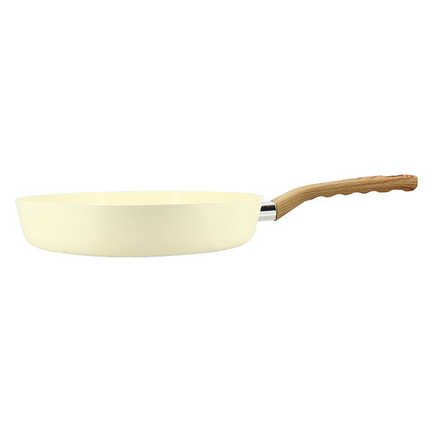 POELE CRÈME 28CM EN ALUMINIUM RECYCLÉ INDUCTION – Poêle, poêlon et sauteuse – HygiRéa