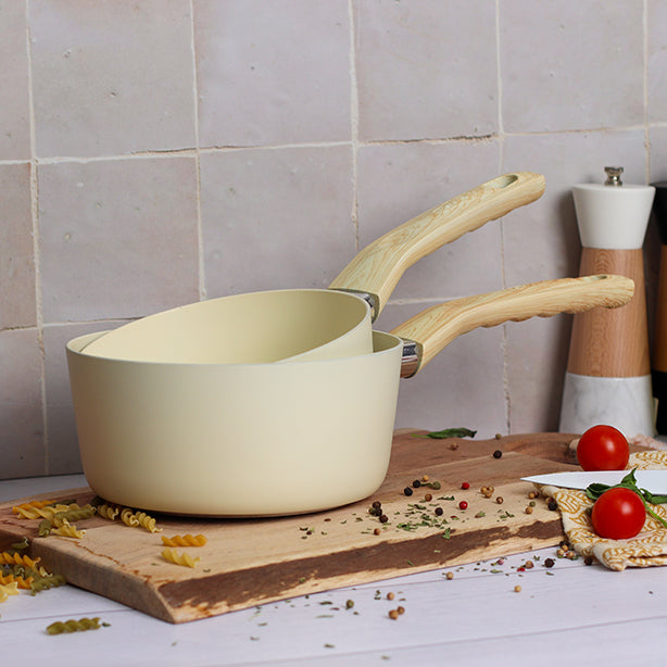 CASSEROLE CRÈME 18CM ALUMINIUM RECYCLÉ INDUCTION – Casserole – HygiRéa