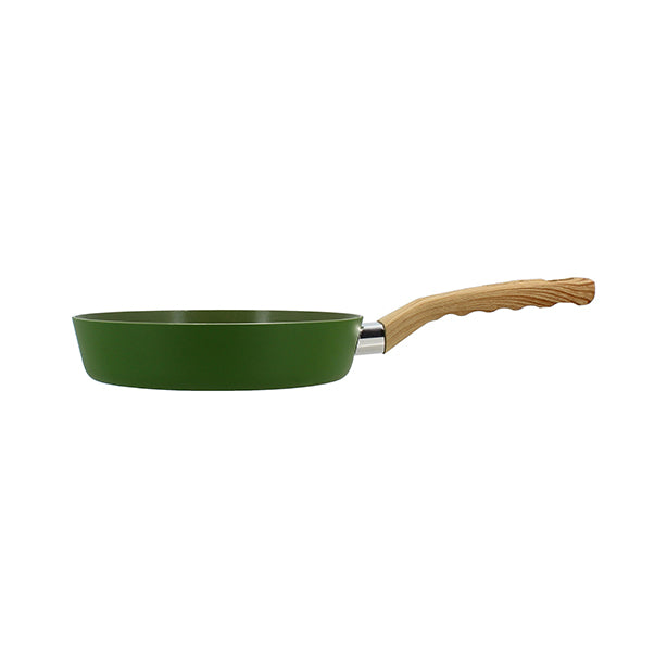 POELE OLIVE 20CM EN ALUMINIUM RECYCLÉ INDUCTION – Poêle, poêlon et sauteuse – HygiRéa