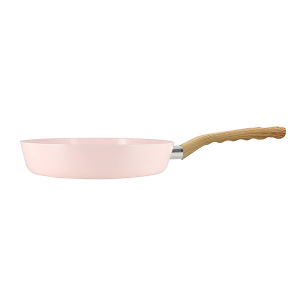 POELE ROSE 24CM EN ALUMINIUM RECYCLÉ INDUCTION – Poêle, poêlon et sauteuse – HygiRéa