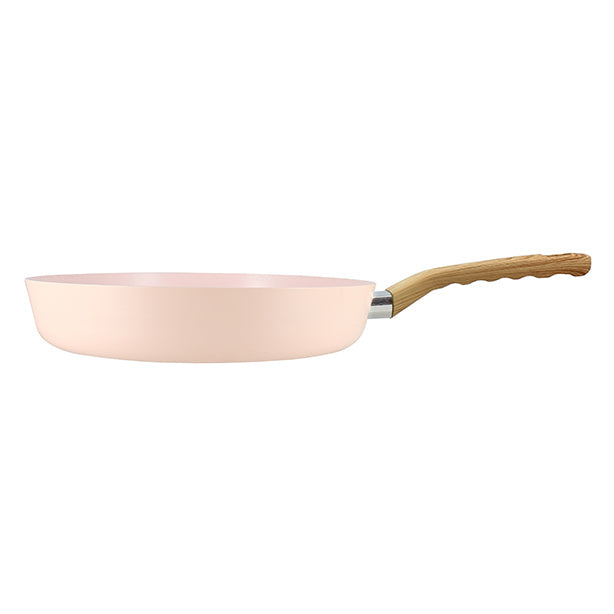 POELE ROSE 28CM EN ALUMINIUM RECYCLÉ INDUCTION – Poêle, poêlon et sauteuse – HygiRéa