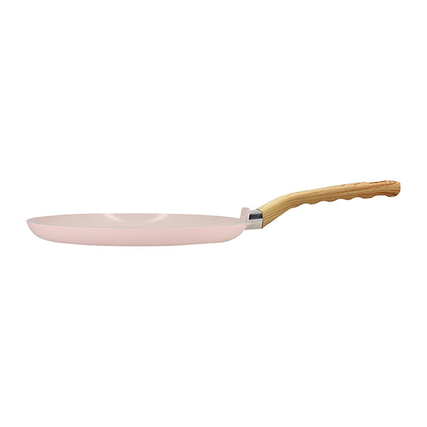 CRÊPIÈRE ROSE 26CM ALUMINIUM RECYCLÉ INDUCTION – Crêpière – HygiRéa