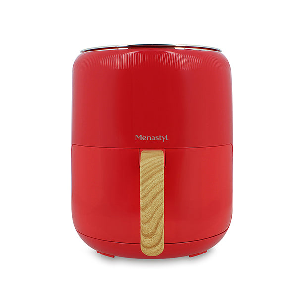 FRITEUSE À AIR CHAUD 4.5L COLORAMA MAGENTA POIGNÉE FINITION BOIS – Autocuiseur – HygiRéa