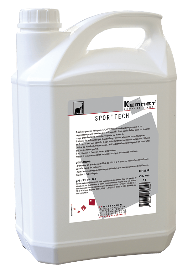 SPOR'TECH – Degraissant sol spécifique – HygiRéa