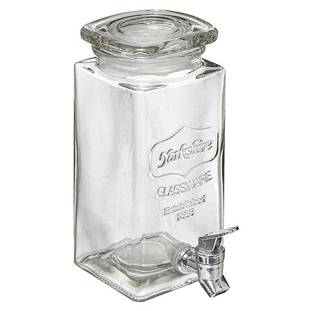 Lot de 3 distributeurs boisson Modern wood 1,5 l avec support