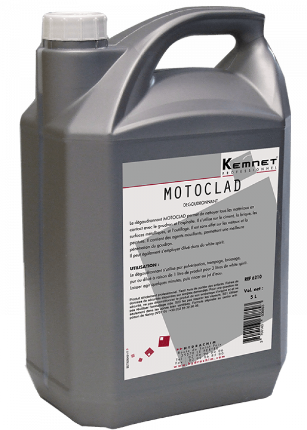 MOTOCLAD – Dégoudronnant & Antigraffitti décapant – HygiRéa