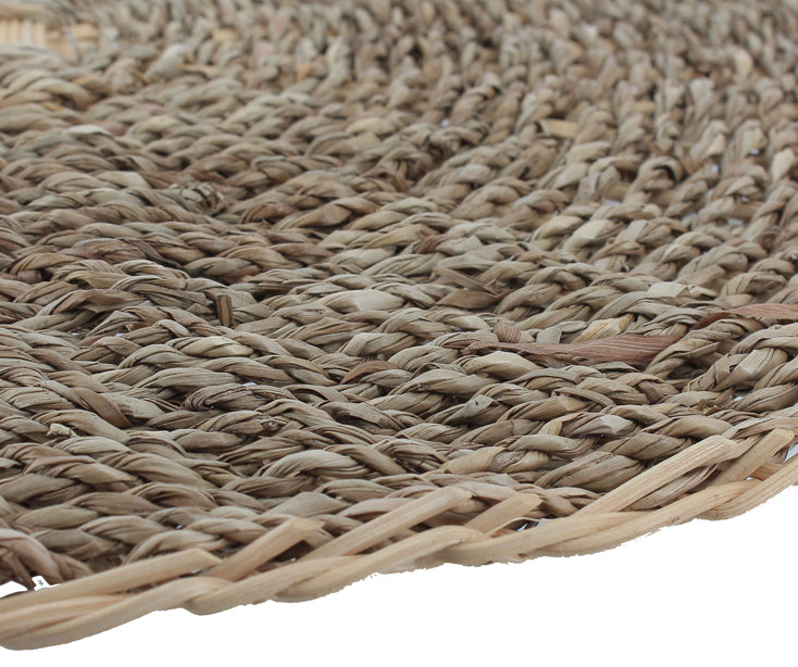 SET DE TABLE EN JONC DE MER BALI 38CM – Accessoire de table – HygiRéa