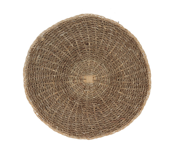 SET DE TABLE EN JONC DE MER BALI 38CM – Accessoire de table – HygiRéa