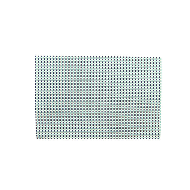 SET DE TABLE TISSÉ 45X30CM EN PVC BLEU – Accessoire de table – HygiRéa