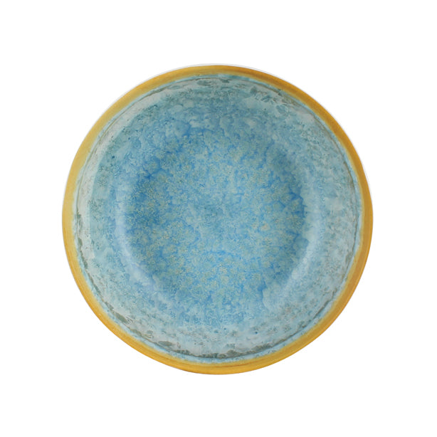 COUPELLE RIVAGE 16CM EN MÉLAMINE BLEU ET JAUNE – Complément table – HygiRéa