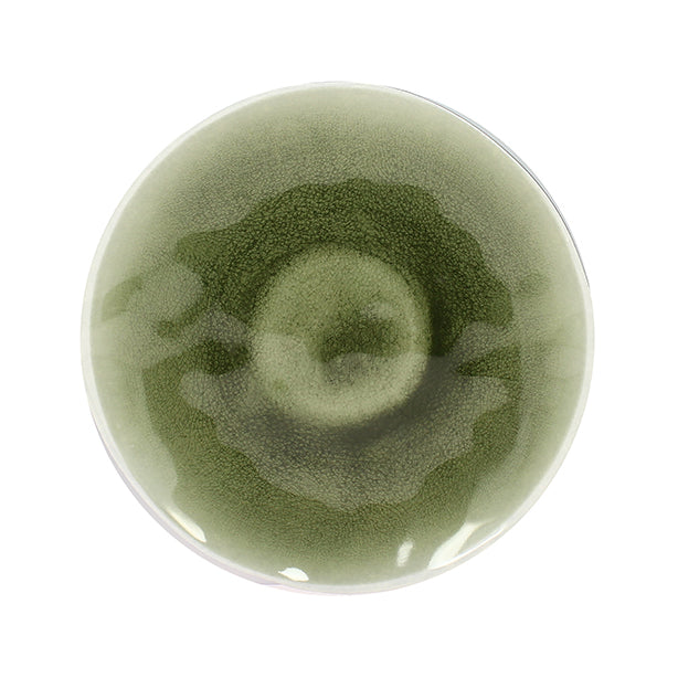 ASSIETTE PLATE KUWAE 27.5CM EN MÉLAMINE VERT – Assiette – HygiRéa