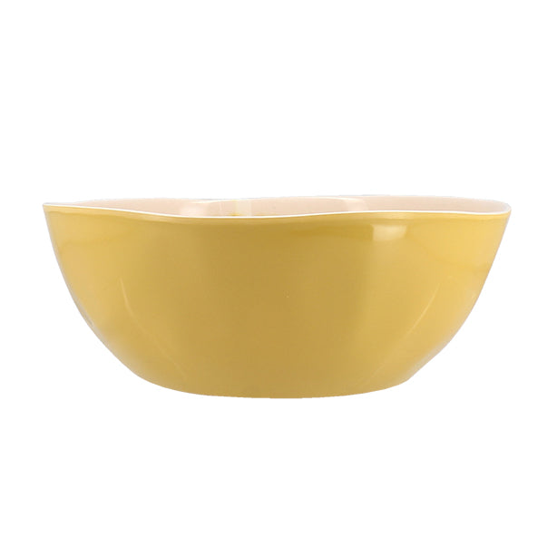 COUPELLE KUWAE 16CM EN MÉLAMINE JAUNE – Complément table – HygiRéa