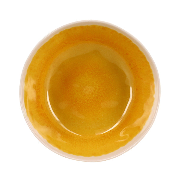 COUPELLE KUWAE 16CM EN MÉLAMINE JAUNE – Complément table – HygiRéa