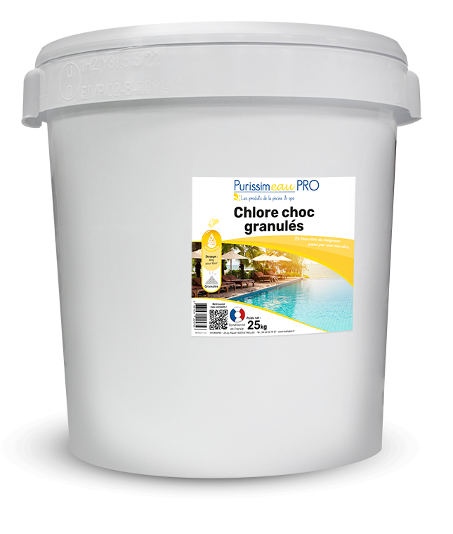 CHLORE CHOC GRANULES – Chlore – HygiRéa