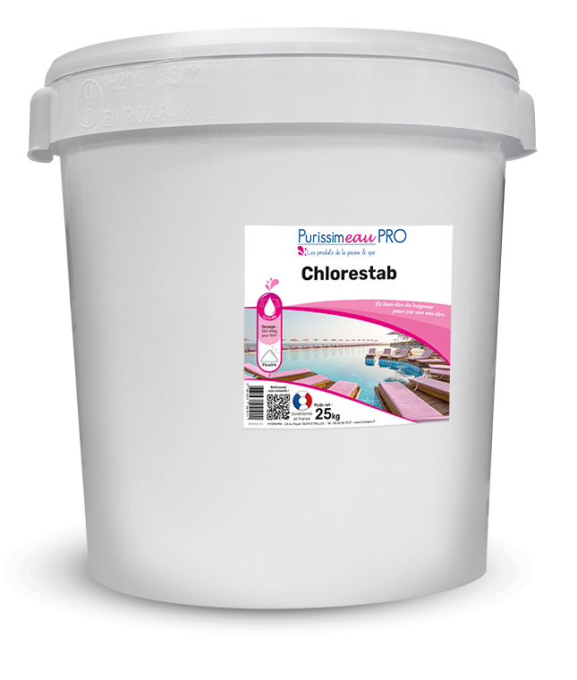 CHLORESTAB – Equilibre de l'eau – HygiRéa