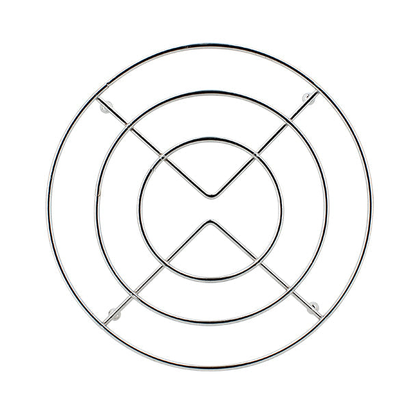 DESSOUS DE PLAT ROND METAL FIL DIAMETRE 20CM – Complément table – HygiRéa