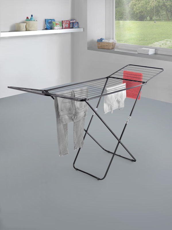 SECHOIR A RABAT VULCANO 18M COLORIS NOIR ONYX – Paravents, rangements, meubles d'appoint – HygiRéa