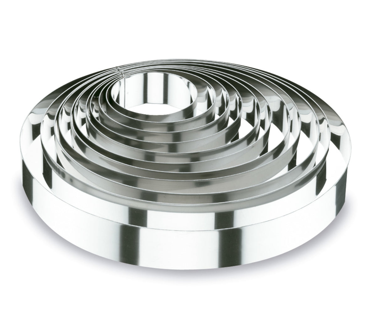 CERCLE A VACHERIN 24X6 CM. INOX 18/10