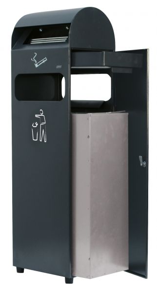 Conteneur avec cendrier - 29L / 3L – Cendrier et Collecteur – HygiRéa