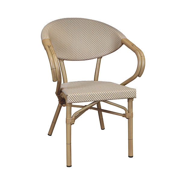 FAUT TBL TEXTILENE BEIGE STRUCTURE ALUMINIUM ASPECT BAMBOU AMALFI – Les assises – HygiRéa