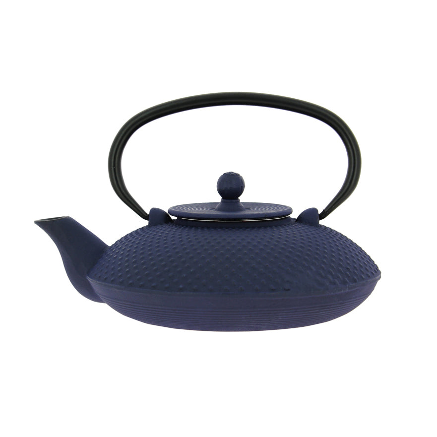 THEIERE FUJI 0L8 EN FONTE BLEUE – Café et thé – HygiRéa