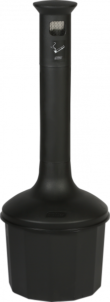 Cendrier sur pied 10L - plastique – Cendrier Plastique – HygiRéa