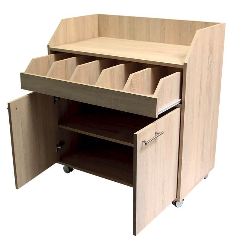 CAMARERO - DESSERTE BASSE - CHIANTI OAK – Meuble Snacking – HygiRéa