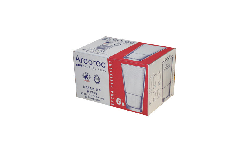 CHOPE FORME HAUTE STACK UP 35CL ARCOROC – Chope et gobelet – HygiRéa